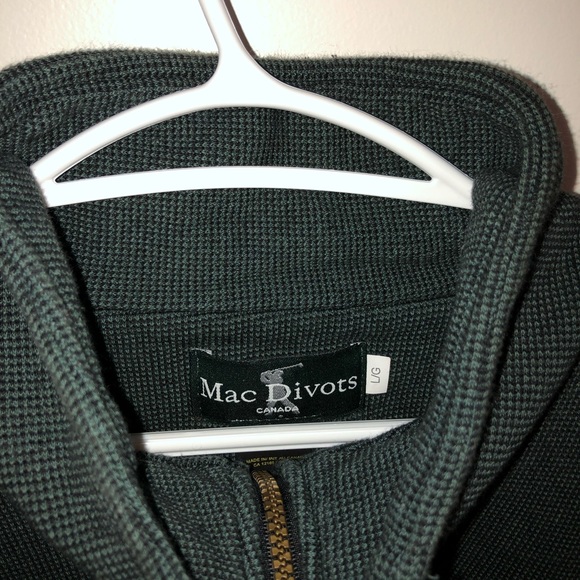 Men’s Large Quarter Zip Manitou Beach Golf Club - Picture 3 of 4
